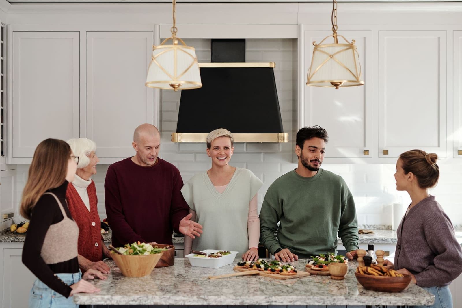 A family weighing Americo life insurance to protect the people they love